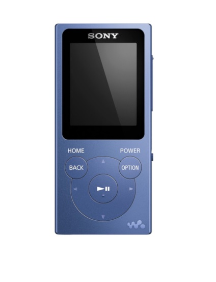 Cadeaux entreprise fin d'année - Lecteur MP3 Sony bleu