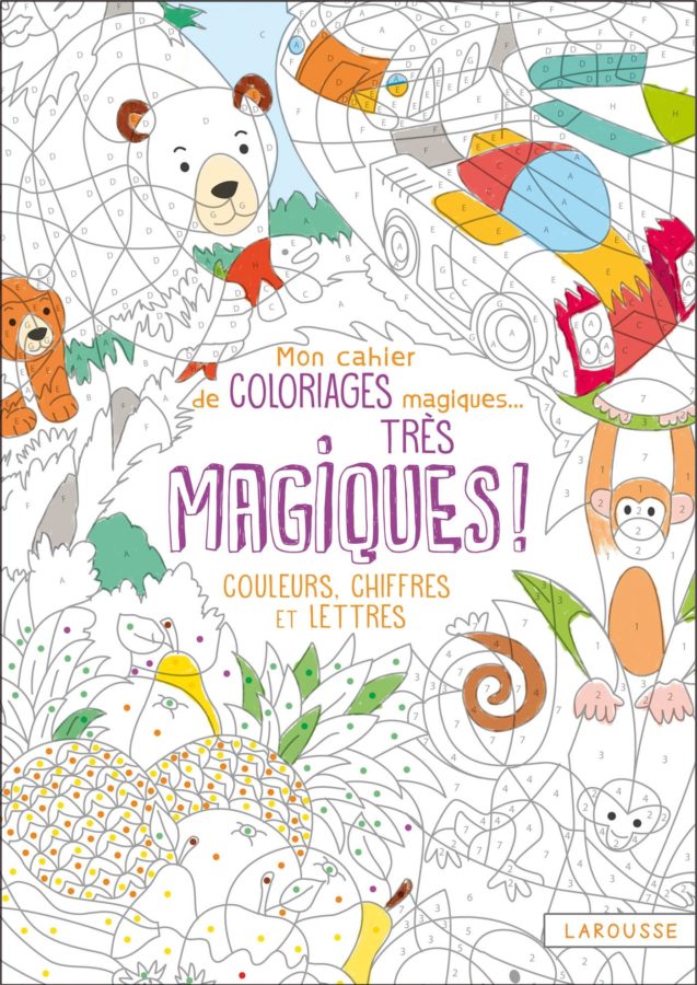 Livres de coloriage – pack de 05 cahiers