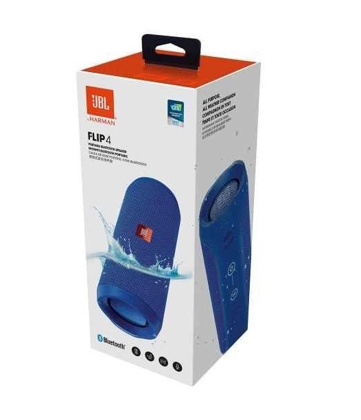 Enceinte bluetooth JBL FLip 4 portable speaker blue - Cadeaux