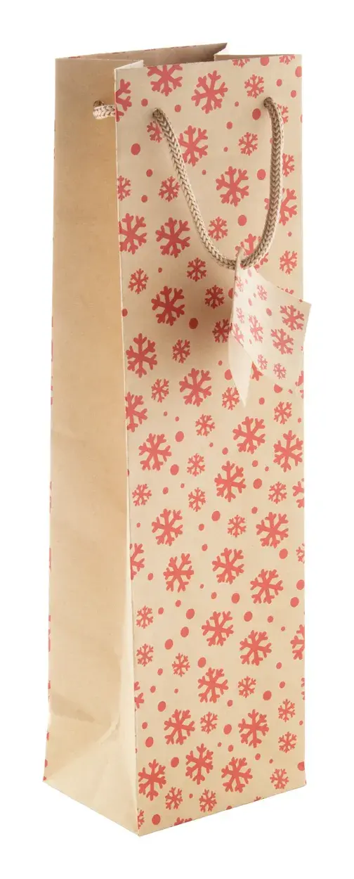 Cadeaux d'affaires Noël Sac cadeau en papier laminé mat avec motif de Noël  S - Cadeaux Hightech