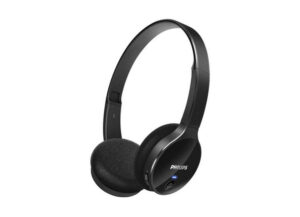 Casque audio Philips noir brillant